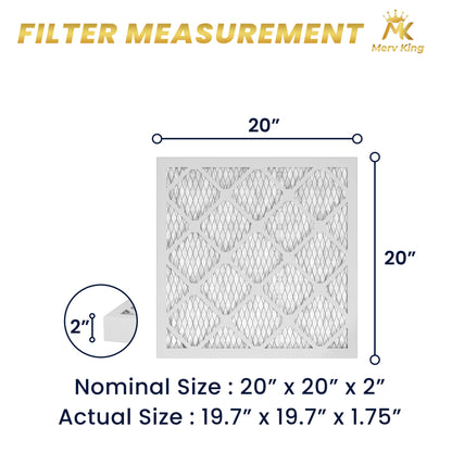 20x20x2 Merv 8 Pleated Air Filters