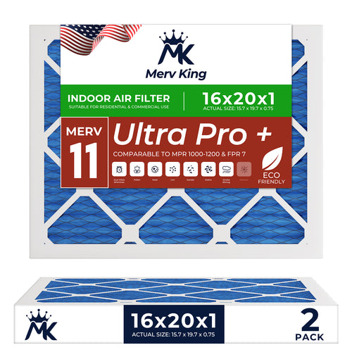 16x20x1 Merv 11 Pleated Air Filters