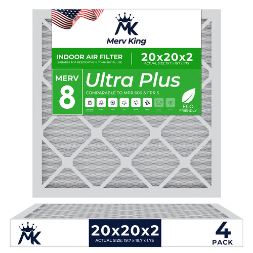 20x20x2 Merv 8 Pleated Air Filters