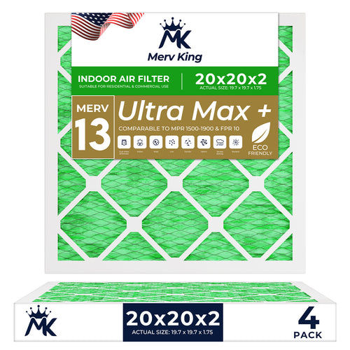 20x20x2 Merv 13 Pleated Air Filters